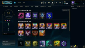 conta diamante 4 league of legends LOL
