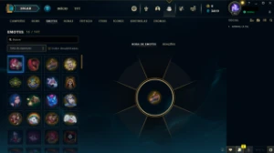 conta diamante 4 league of legends LOL