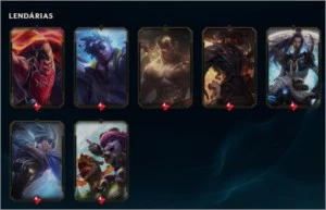 CONTA PLATINA 4 - League of Legends LOL