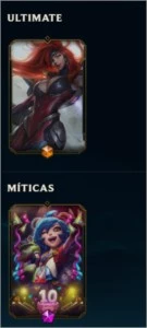 CONTA PLATINA 4 - League of Legends LOL