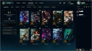 CONTA PARA INICIAR RANKED - League of Legends LOL