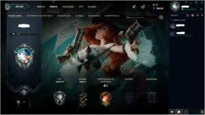 CONTA PARA INICIAR RANKED - League of Legends LOL