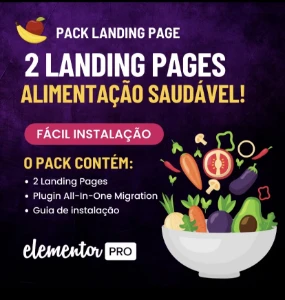 Pack de Landing Pages – Nicho Saúde e Fitness 2024 - Outros