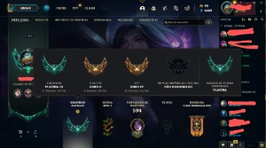 Conta league of legends + Valorant LOL