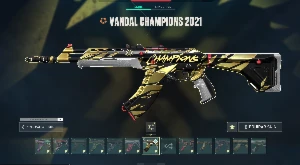 Valorant Vandal Champions 2021 + Inumeras Skins