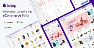 Ishop - SCRIPT PWA Multivendor eCommerce Laravel & Vue - Digital Services