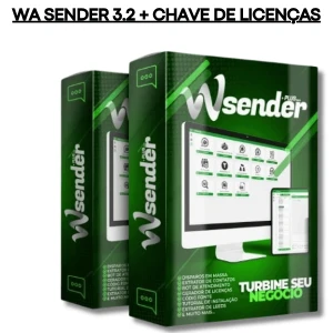 WA Sender 3.2: Domine o Marketing no  [conteúdo removido] App - Softwares e Licenças