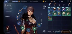 Conta mir4 Server na52 no nível 46 e com 42k poder - Outros