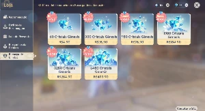 [Ar 60 - Na] 27 Personagens 5* (+ Constelações) / 16 Armas 5 - Genshin Impact