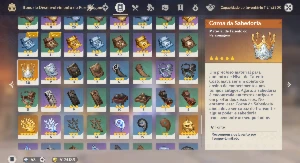[Ar 60 - Na] 27 Personagens 5* (+ Constelações) / 16 Armas 5 - Genshin Impact