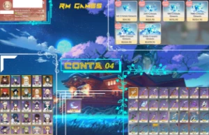 Anúncio Dinâmico Melhor preço de Contas de Genshin Impact