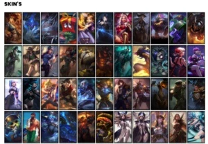 Conta ouro 4 com 108 Champs e 131 Skins + 2 Prestigios - League of Legends LOL