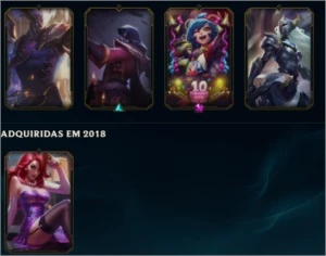 conta g1 - 28 champs - 6 skins - VENDER RÁPIDO - League of Legends LOL