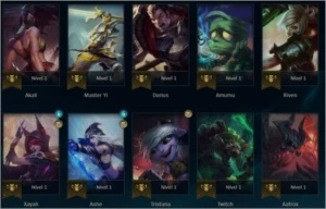 conta g1 - 28 champs - 6 skins - VENDER RÁPIDO - League of Legends LOL