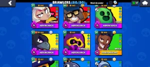 Venda de conta de Brawl Stars +65k de troféus