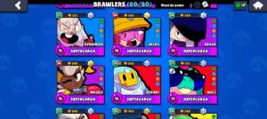 Venda de conta de Brawl Stars +65k de troféus