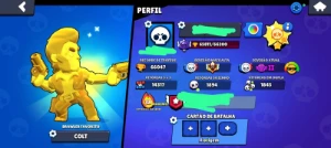 Venda de conta de Brawl Stars +65k de troféus