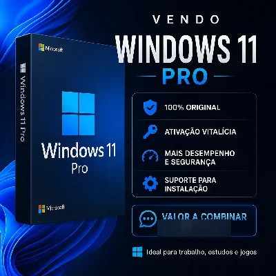Vendo Windows 11 pro - Softwares e Licenças