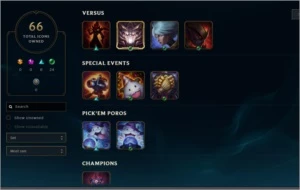 Conta Prata 1 - League of Legends LOL