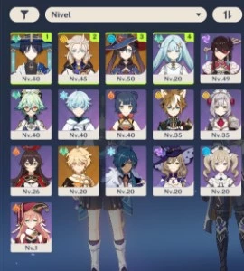 Vendo Scaramouche + Faruzan C3  + Albedo + Mona - Genshin Impact