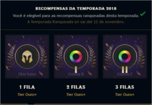Conta com 6 anos D3 com 133 champs e 81 skins - League of Legends LOL
