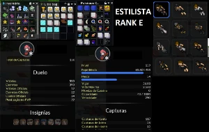 Conta POKEXGAMES: (Volcanic 215) e (Wingeon 159) [EMERALD] PXG