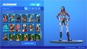 Conta Fortnite+Muitas Skins de Loja, Bunldes, Viúva Negra!
