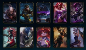 Conta League of Legends Full Acesso - 80 Champs e 47 Skins LOL