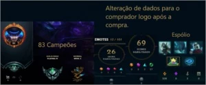 Contas de LoL, preço ótimo, achou caro mande sua oferta! - League of Legends