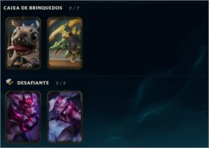 Vendo conta Gold V com várias skins - League of Legends LOL
