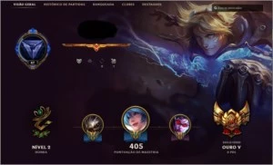 Vendo conta Gold V com várias skins - League of Legends LOL