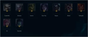 Vendo conta Gold V com várias skins - League of Legends LOL