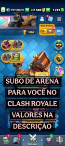 Subo De Arena Clash Royale