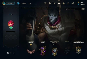 Conta lol com quase todas skins - League of Legends