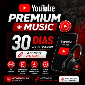 Youtube Premim 30 Dias - Assinaturas e Premium