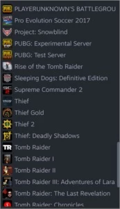 Conta steam de um ex-jogador profissional de CS com 70 jogos