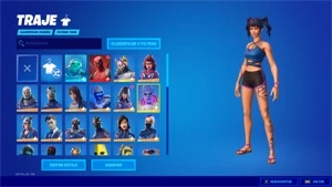 Conta Fortnite com skins antigas e minty pickaxe