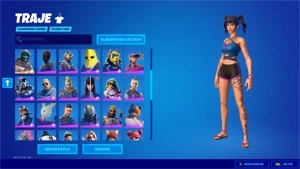 Conta Fortnite com skins antigas e minty pickaxe