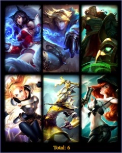 CONTA UNRANKED 18K ESSÊNCIA AZUL - League of Legends LOL