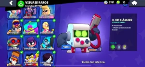 Conta Pro Brawl Stars Full Acesso Com Skins Raras