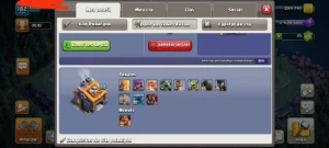 Vendo conta clash of clans / clash royale upadas