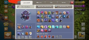 Vendo conta clash of clans / clash royale upadas