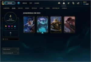 conta lol ouro 1 mmr perfeito - League of Legends