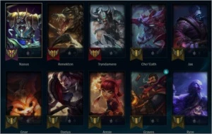 Conta lol sivir caçadora,ward riot - League of Legends