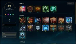 Conta lol sivir caçadora,ward riot - League of Legends