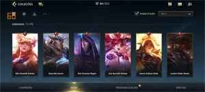 WILD RIFT 84 SKINS DESAFIANTE TODAS TEMPORADAS; ATUAL GM - League of Legends: Wild Rift LOL WR