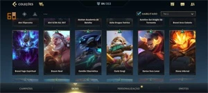 WILD RIFT 84 SKINS DESAFIANTE TODAS TEMPORADAS; ATUAL GM - League of Legends: Wild Rift LOL WR