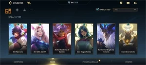 WILD RIFT 84 SKINS DESAFIANTE TODAS TEMPORADAS; ATUAL GM - League of Legends: Wild Rift LOL WR