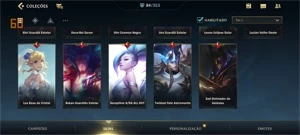 WILD RIFT 84 SKINS DESAFIANTE TODAS TEMPORADAS; ATUAL GM - League of Legends: Wild Rift LOL WR