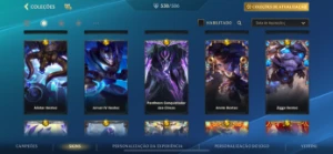 Conta A Venda 535 Skin, Vai Com E-Mail De Criação - League of Legends: Wild Rift LOL WR